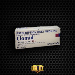 Sanofi Clomid (Clomifene Citrate) 50mg X 10 Tablets Sanofi Clomid (Clomifene Citrate) 50mg X 10 Tablets