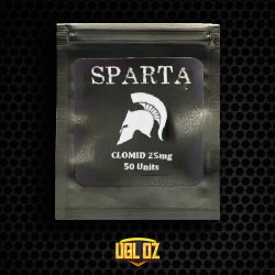 Sparta Clomid 25mg X 50 Units Sparta Clomid 25mg X 50 Units